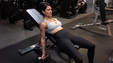 45 Degree Incline Bicep Curl (Supinated Grip)