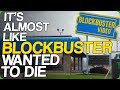 It's Almost Like Blockbuster Wanted to Die