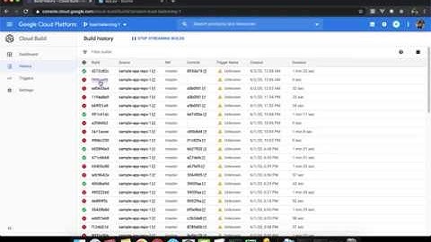 Google Cloud Platform (GCP) - Cloud Build