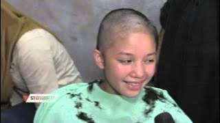 Demi Kepuasan Bella Graceva Rela Botak