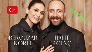 ✅ Halit Ergenç y Bergüzar Korel pareja real El Sultán y Las Mil y una Noches #karadayi Series Turcas