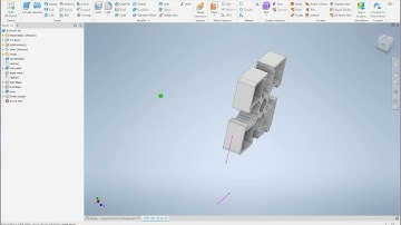 autodesk inventor:  imported alumes frame