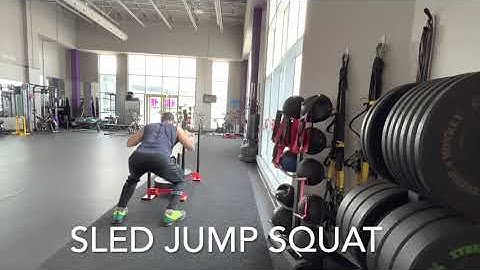 Exercise Library:  Sled Jump Squats