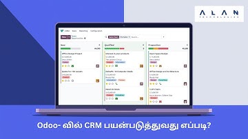 How To Use Odoo CRM For Beginners Explained in Tamil | (தமிழ்)