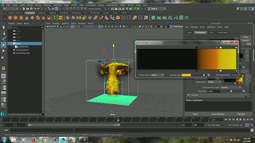 Tutorial on Creating a fire using 3d Container in Autodesk Maya.