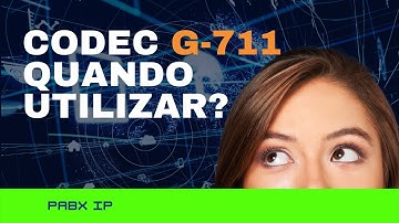 [PABXIP] - Codec G711 x G729