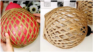 INCREDIBLE❗MADE LAMP AND GLUE FROM JUST ROPE AND BALLOON