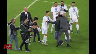 Cristiano Ronaldo - Two Moments Of Attacks In Club World Cup 2017 Celebration