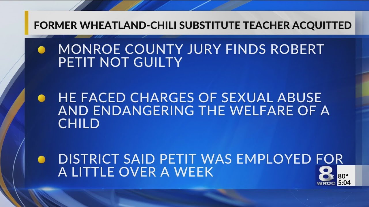 Monroe County jury finds former substitute teacher not guilty of sexual ...