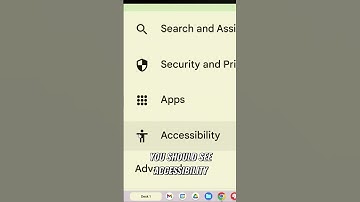 Get quick access to the accessibility options on your #chromebook #edtech #googleedu