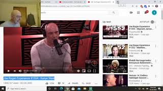 57 mins into Joe Rogan Experience #1554 - Kanye West , my thoughts