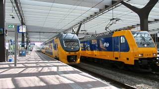 Virm 9514  Lekker Lezen Trein  Vertrekt Vanaf Rotterdam Centraal