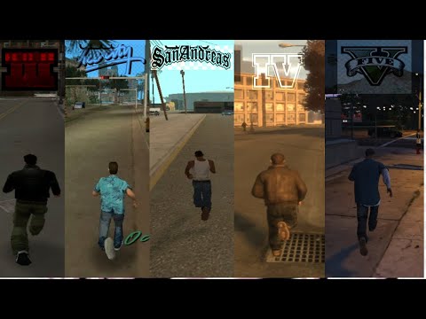 1GB Graphics Card Comparison of GTA Games! (GTA 3 vs VC vs CA vs IV vs V)