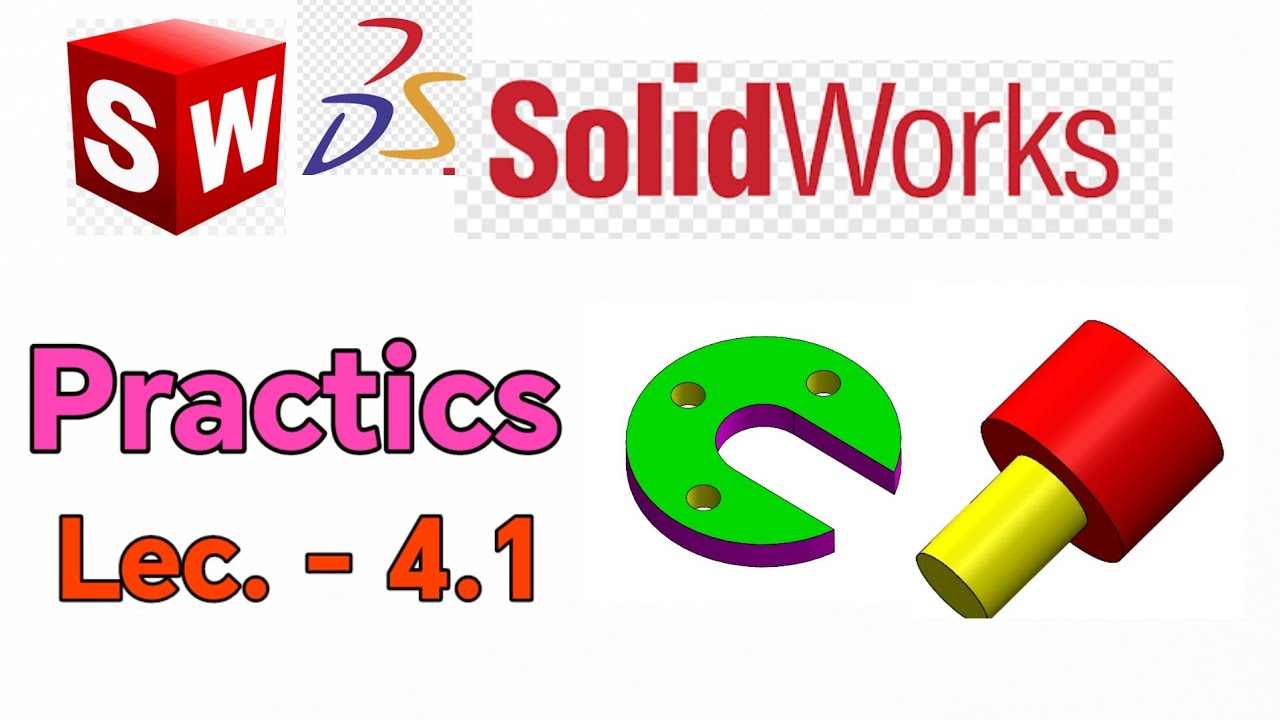 microsoft word - solid works practice tasks 1-5 eng -... Solid works tutorial - solidworks practice lecture 4-1 - YouTube