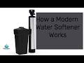How a modern water softener works