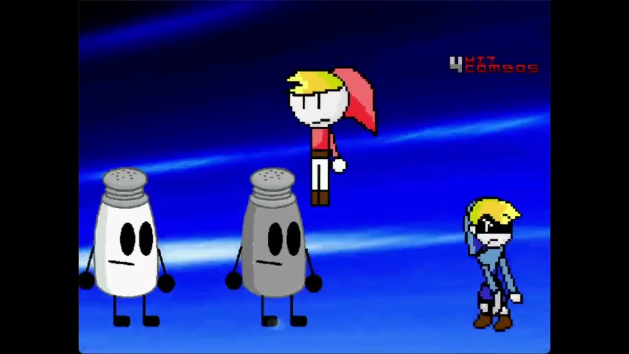 MUGEN Fight - Salt V1.1 & Pepper vs. Leo & Cro-ni