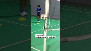 Introduction to 4 corners footwork (shuttle pick drill)