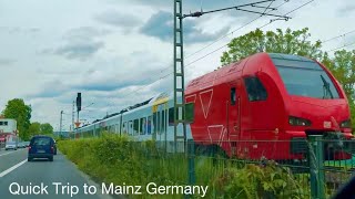 MAINZ  city in GERMANY #travel #traveling #titaannievlogger