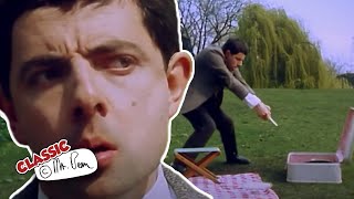 The Bean The Fly And The Cupcake  Mr Bean Funny Clips  Classic Mr Bean