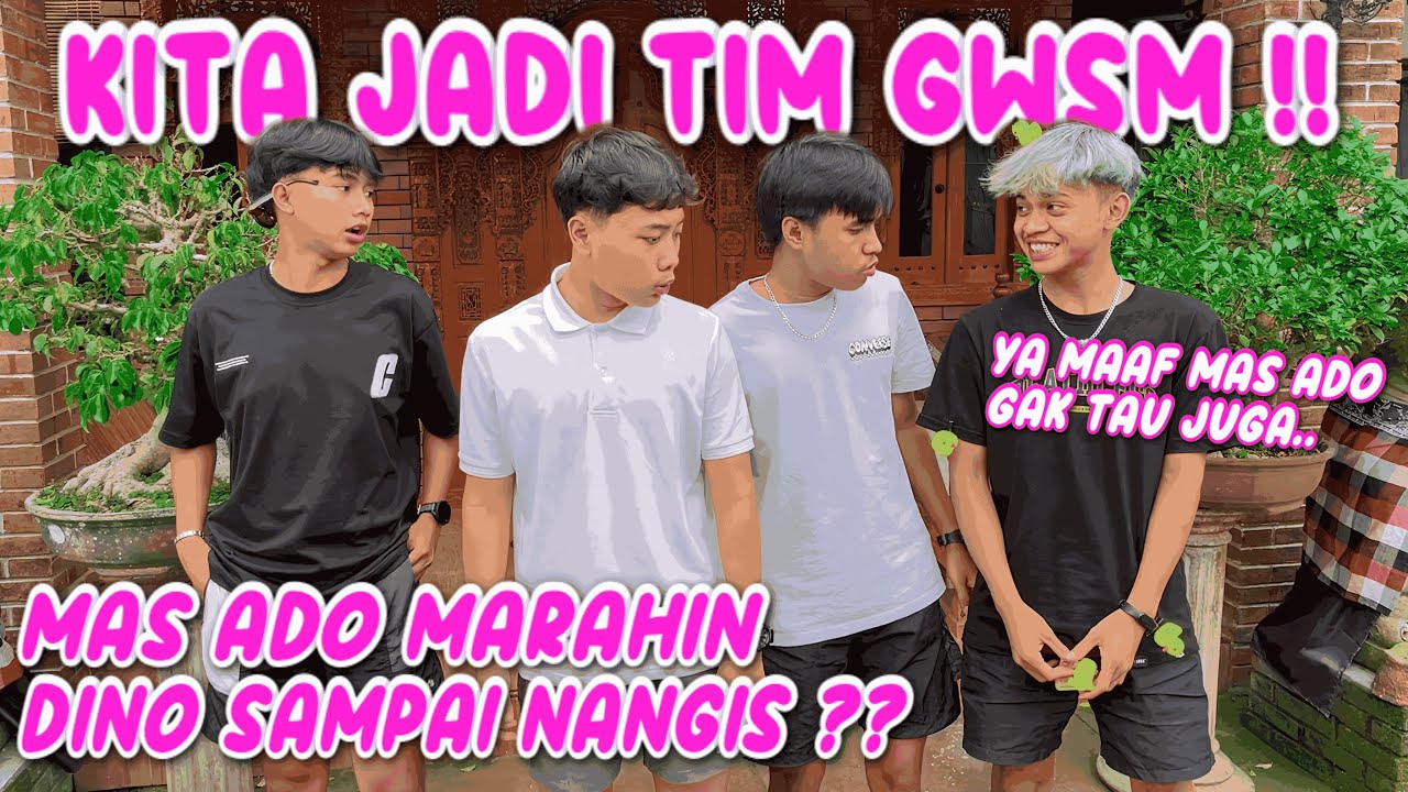 KITA COSPLAY JADI TIM GWSM !! Kaka sangat mendalami karakter sampai marah beneran.