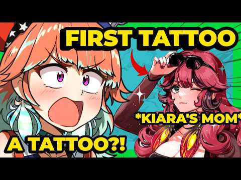Kiara's Mom Has Never Had A Tattoo... Until Now (Hololive)