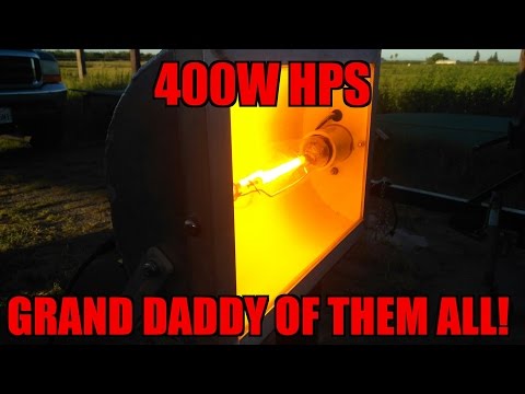 Video: Hur många lumen är en 400 watt HPS-lampa?