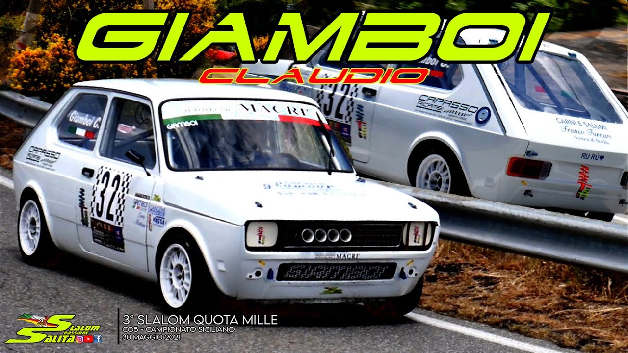 FIAT 127 1150cc MAMIMUM ATTACK ONBOARD // SLALOM