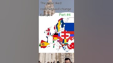 Most liked comment will change Europe part #4 #mapper #europe #mapchart #mappingedits #geograph