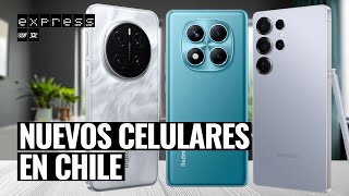 Nuevos teléfonos de Xiaomi, Samsung y Honor que llegaron a Chile durante febrero