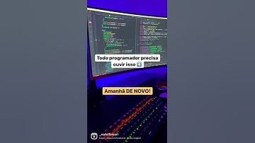 VOCÊ PRECISO OUVIR ISSO SE QUER SER UM PROGRAMADOR OU SE JÁ É UM #Shorts