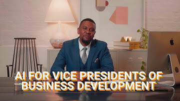 AI for VPs of Business Development: Prompt & Video courses, Certifications and AI tools