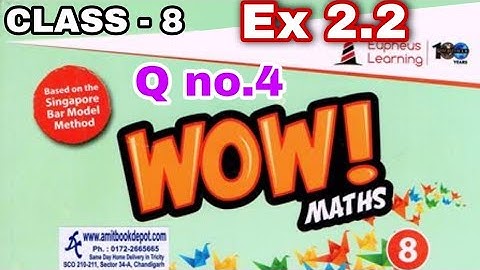 Class 8 Ex 2.2 Q no.4 #Wow Maths Book Solution Ex 2 Exponent And Power Cnse/Icse by #Vishwajeet_Sir