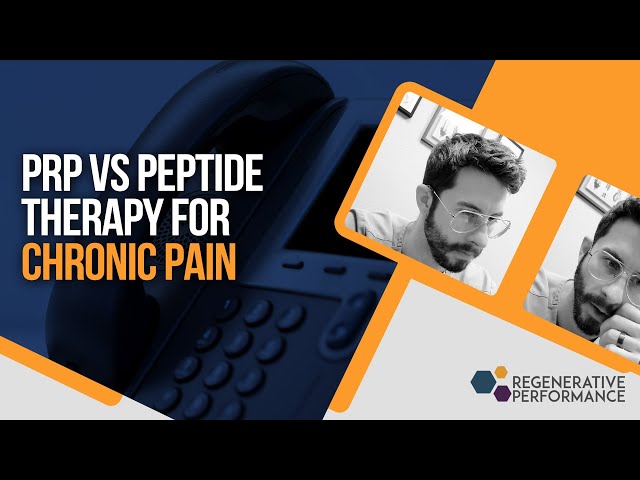PRP vs Peptide Therapy for Chronic Pain - YouTube
