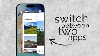 How to Switch Between Two Apps on iPhone (tutorial)