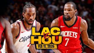 Houston Rockets vs Los Angeles Clippers Full Game Highlights | Feb 11, 2026 | FreeDawkins