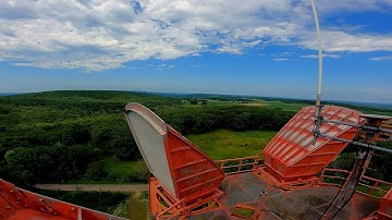Climbing Long Lines Tower