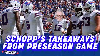 Takeaways From the Buffalo Bills First Preseason Game of the Season| Schopp and Bulldog