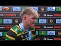 Northampton Saints Stars React To Becoming Gallagher PREM Champions Ft. Henry Pollock