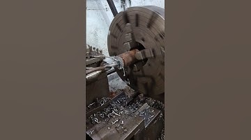 lathe machine operator job drilling  #shortvideo