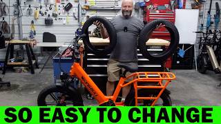 How To Upgrade And Change Tires On An E-BIKE (Affordable Upgrade)