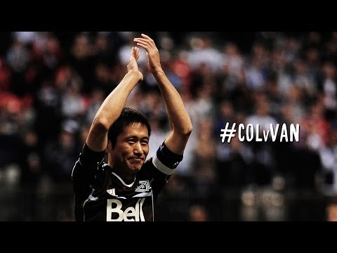 Young-Pyo Lee is subbed for the last time as he finishes his career with the Vancouver Whitecaps