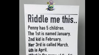 Riddle Time friends 🧠 😎 / Can You solve This Riddle?  🤔 please Join Everyone Subscribe and Support 🙏
