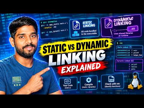 Static vs Dynamic Linking | Explore with 'nm'