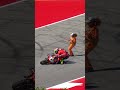 Montella and Vierge crash in a curious way 👀 | 2026 #PortugueseWorldSBK 🇵🇹