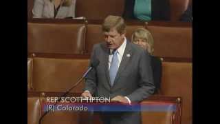 Rep. Scott Tipton Speaks in Support of Wildfire Prevention Amendment on House Floor