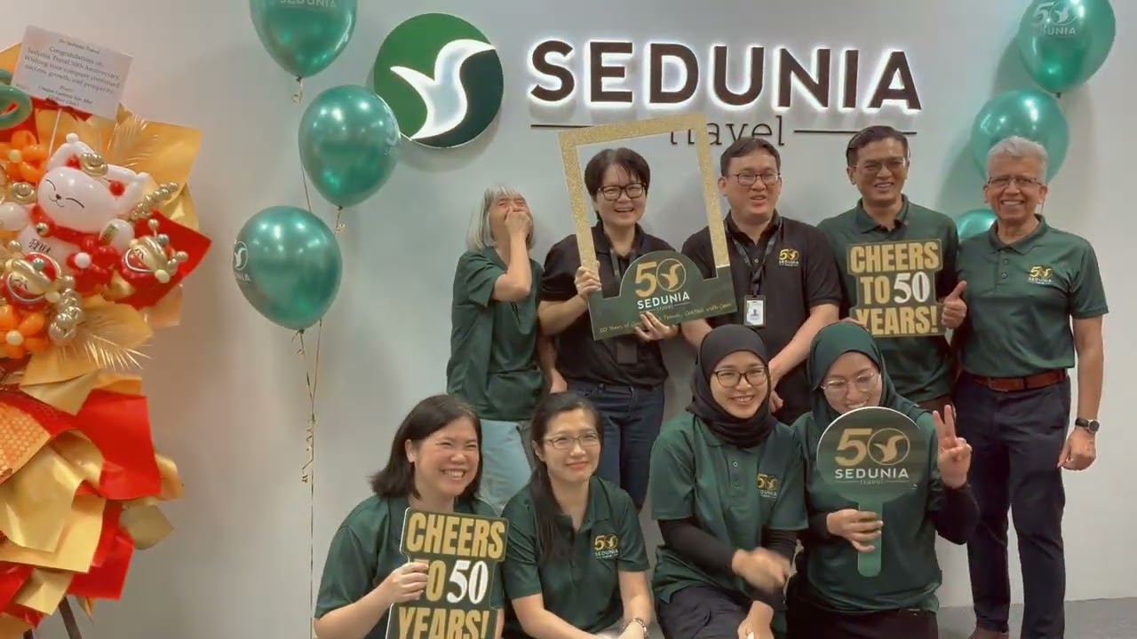 Sedunia Travel 50th Anniversary Celebration