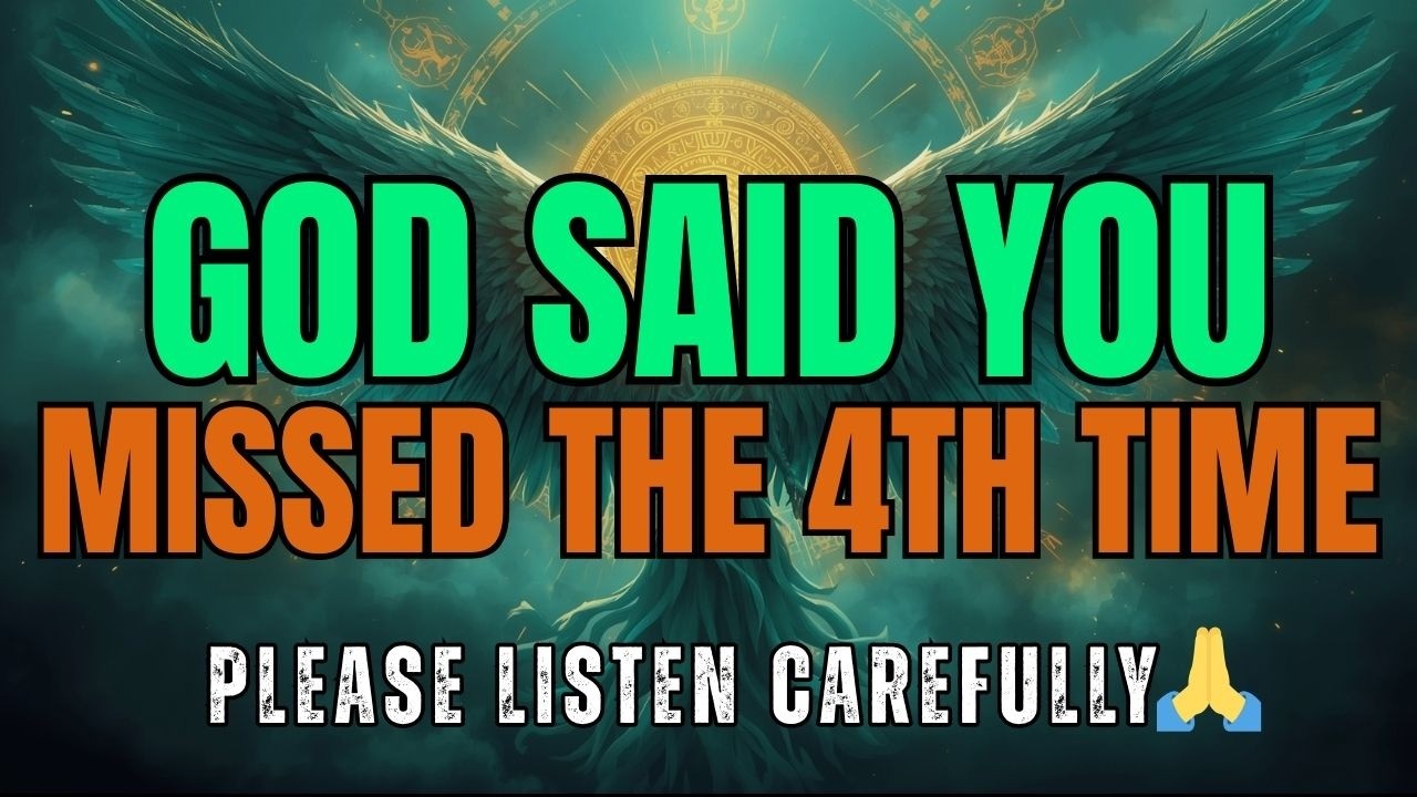 CHOSEN ONE, GOD PUT THIS IN FRONT OF YOU TO LISTEN – FAST!