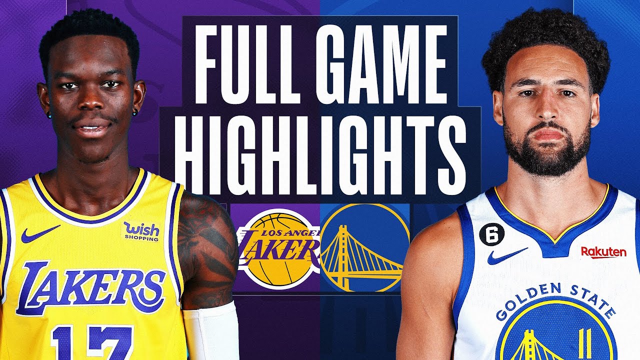 WARRIORS at LAKERS, FULL GAME HIGHLIGHTS