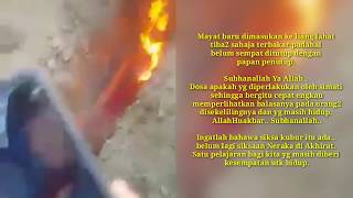 Jenazah terbakar ketika di liang lahad | Video Viral