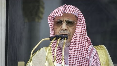 تلاوة خاشعة بصوت الشيخ صالح بن حميد